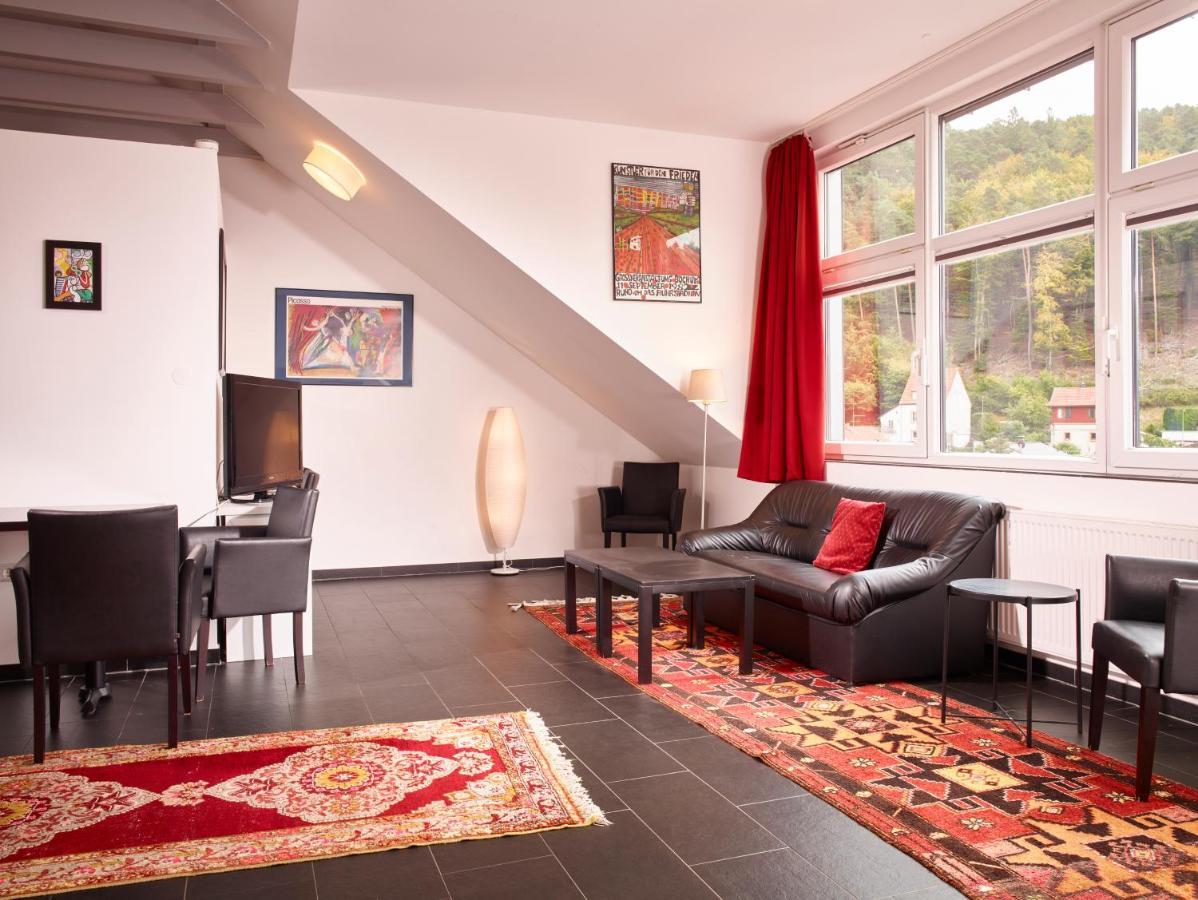 Luxusapartment Burgschaenke Kaiserslautern Buitenkant foto