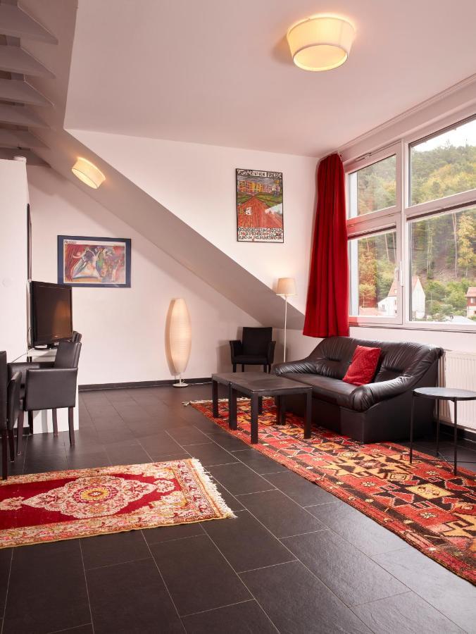 Luxusapartment Burgschaenke Kaiserslautern Buitenkant foto